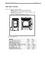 Preview for 8 page of HearthStone Tucson 8701 Owner'S Manual & Installation Manual