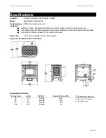 Предварительный просмотр 6 страницы HearthStove Manchester 8330 Owner'S Manual