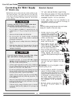 Preview for 13 page of Heartland Appliances Classic 3015 Installation And Operating Instructions Manual