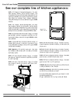 Preview for 39 page of Heartland Appliances Classic 3015 Installation And Operating Instructions Manual