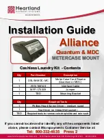 Предварительный просмотр 1 страницы Heartland Alliance Quantum & MDC Installation Manual