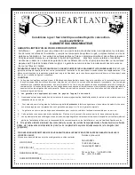 Предварительный просмотр 48 страницы Heartland Artisan 5210 Installation And Operating Instructions Manual