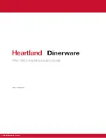 Heartland Dinerware PAX S920 Implementation Manual preview