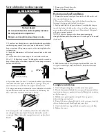 Preview for 24 page of Heartland HCDWI User And Installation Instructions Manual