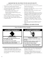 Preview for 28 page of Heartland HCDWI User And Installation Instructions Manual