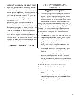 Preview for 29 page of Heartland HCDWI User And Installation Instructions Manual