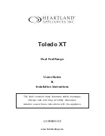 Heartland HL-TXTNG User'S Manual & Installation Instructions preview