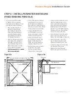 Предварительный просмотр 7 страницы Heartland MODERN PERGOLA Installation Manual