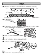 Предварительный просмотр 31 страницы Heartland PASADENA PAVILION 10x12 Assembly Manual