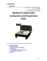 Предварительный просмотр 1 страницы Heartland pcAmerica Magellan SL Configuration And Programming Manual