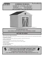 Preview for 3 page of Heartland VALUE CLASSIC 16653-G Assembly Manual