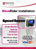 Preview for 1 page of Heartland WaveReader Speed Queen Installation Manual