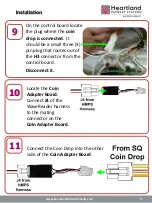 Preview for 9 page of Heartland WaveReader Speed Queen Installation Manual