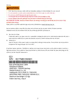 Preview for 2 page of Heartway Medical Products EV Rider TranSport EZ Fold S19M User Manual