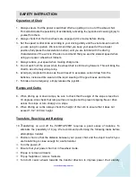 Preview for 3 page of Heartway Medical Products P20RL User Manual