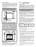 Preview for 18 page of Heat & Glo LifeStyle 8000TVD Installer'S Manual