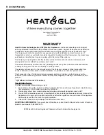 Preview for 25 page of Heat & Glo LifeStyle CF550E-B Owner'S Manual