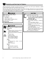 Preview for 20 page of Heat & Glo LifeStyle Dakota-AU 7145 Installation & Operation Instructions