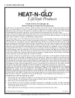 Preview for 23 page of Heat & Glo LifeStyle PCF-HNG Owner'S Manual