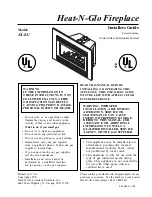 Heat & Glo AT-ZC Installer'S Manual preview