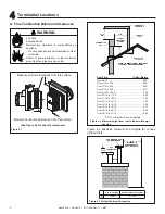 Preview for 8 page of Heat & Glo Balanced Flue Gas Fireplace SOHO-CE Installer'S Manual