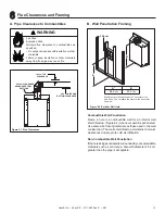 Preview for 15 page of Heat & Glo Balanced Flue Gas Fireplace SOHO-CE Installer'S Manual