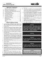 Preview for 2 page of Heat & Glo BIR50 Installation And Operating Instructions Manual