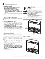 Preview for 17 page of Heat & Glo CF230E-B Owner'S Manual