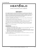 Preview for 25 page of Heat & Glo CF230E-B Owner'S Manual