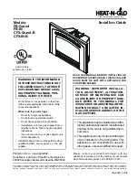 Heat & Glo CFX-Grand-B Installer'S Manual предпросмотр