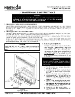 Preview for 14 page of Heat & Glo CrestFire CF550E Installation & Operating Instructions Manual