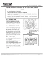 Preview for 14 page of Heat & Glo EM41 Installation & Operating Instructions Manual