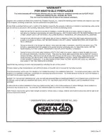 Preview for 24 page of Heat & Glo EM41 Installation & Operating Instructions Manual