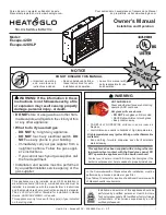 Heat & Glo Escape-42DV Owner'S Manual preview