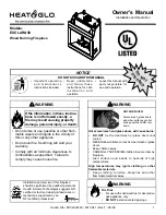 Preview for 1 page of Heat & Glo EXCLAIM-50 Owner'S Manual