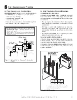 Preview for 21 page of Heat & Glo Heat & Glo RED40 Installation Manual