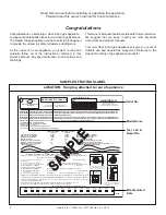 Предварительный просмотр 2 страницы Heat & Glo Heat & Glo TIARAII-BK-B Owner'S Manual