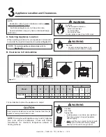 Предварительный просмотр 7 страницы Heat & Glo Heat & Glo TIARAII-BK-B Owner'S Manual