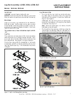 Heat & Glo LOGS-350X Placement Instructions preview