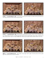 Preview for 3 page of Heat & Glo LOGS-6000GLX Log Placement Instructions