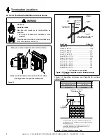 Предварительный просмотр 9 страницы Heat & Glo PALOMA-BZ-MOD Owner'S Manual