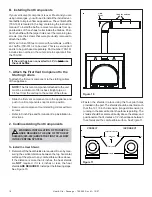 Preview for 15 page of Heat & Glo Passage Owner'S Manual