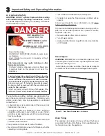 Preview for 7 page of Heat & Glo PIER-36TR-IFT Owner'S Manual