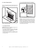 Preview for 8 page of Heat & Glo PIER-36TR-IFT Owner'S Manual