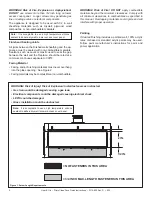 Preview for 2 page of Heat & Glo PRIMO48-CF Installation Instructions Manual