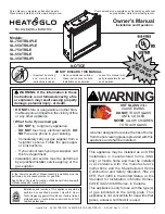 Preview for 1 page of Heat & Glo SL-350TRS-IPI Owner'S Manual