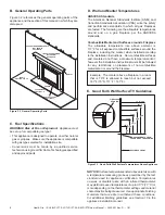 Preview for 8 page of Heat & Glo SL-5-IFT Owner'S Manual