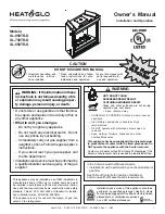 Heat & Glo SL-550TR-D Owner'S Manual preview