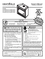 Heat & Glo SL-550TV-D Owner'S Manual preview