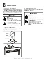 Предварительный просмотр 18 страницы Heat & Glo SL-550TV-D Owner'S Manual